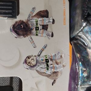 Xtra Small Dog Cat 2 pc Robot Halloween Costume